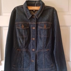 Tommy Hilfiger Women's Dark Denim Jean Jacket – Size Large
